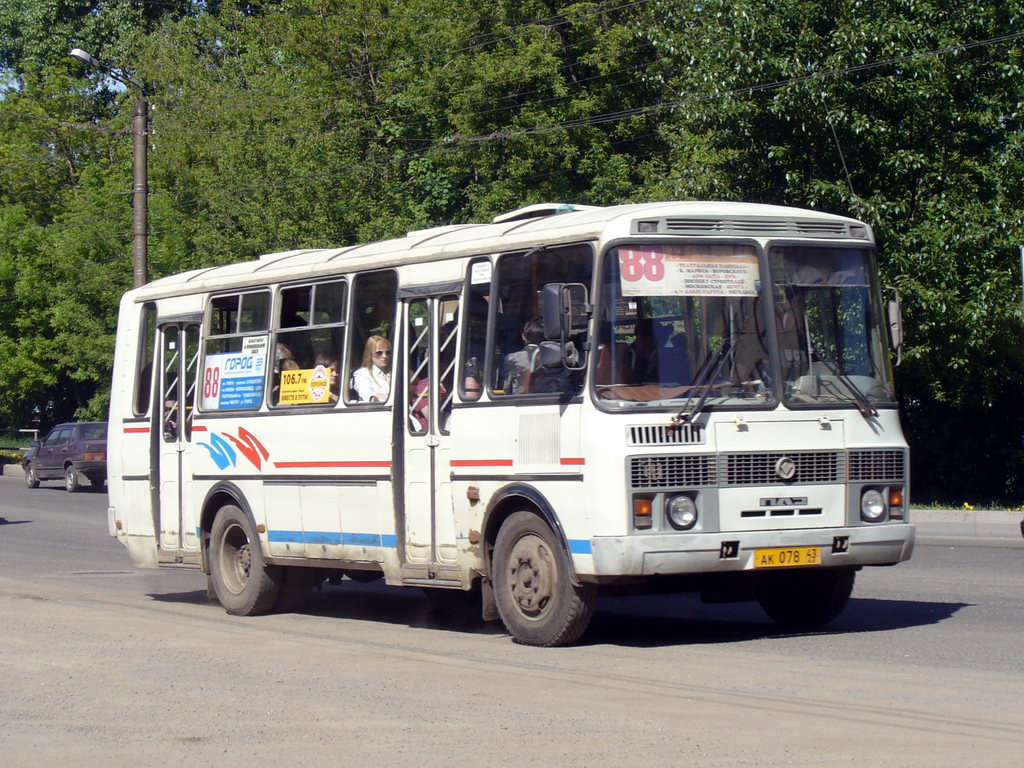 Кировская область, ПАЗ-4234 № АК 078 43