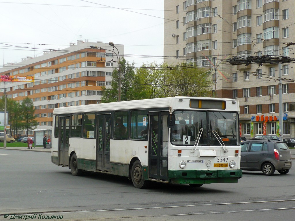 Санкт-Петербург, ЛиАЗ-5256.25 № 5549