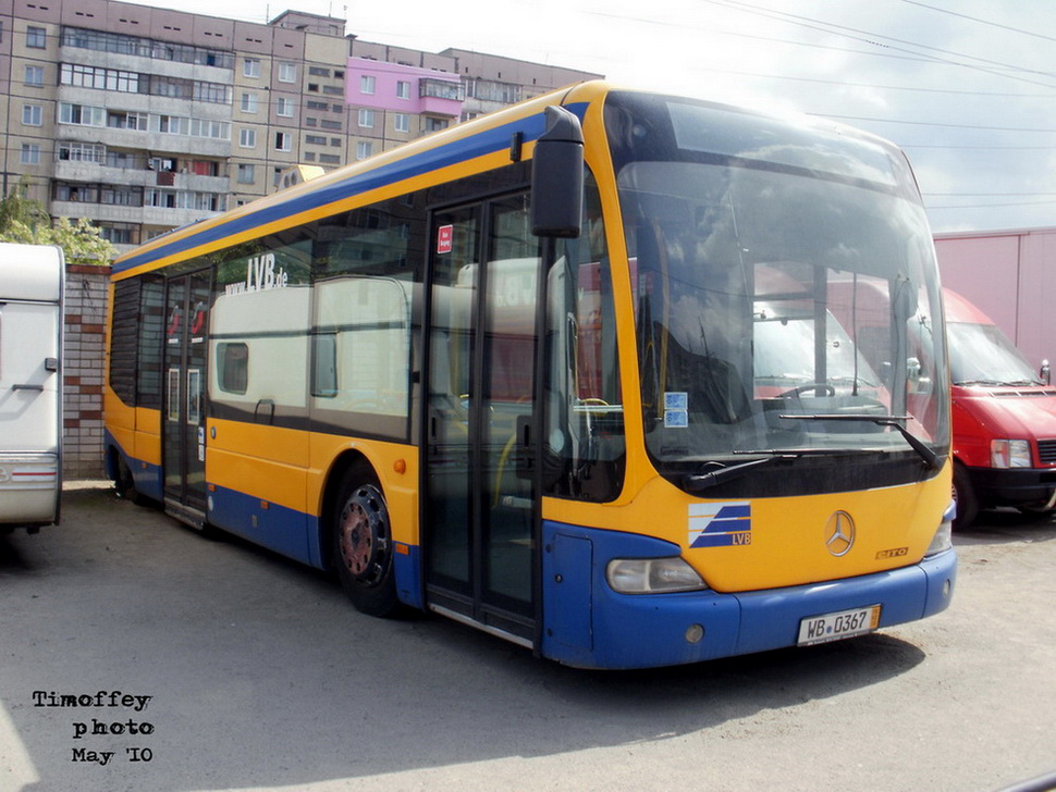 Саксония-Анхальт, Mercedes-Benz O520 Cito (9,6m) № WB 0367