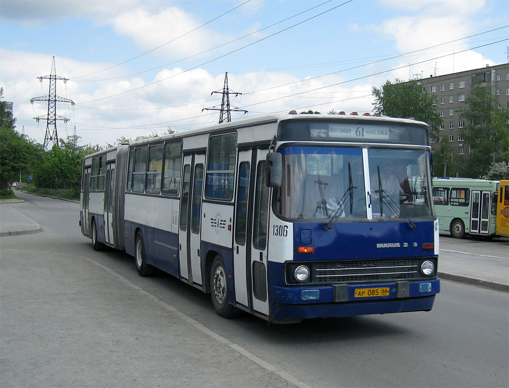 Свердловская область, Ikarus 283.10 № 1306