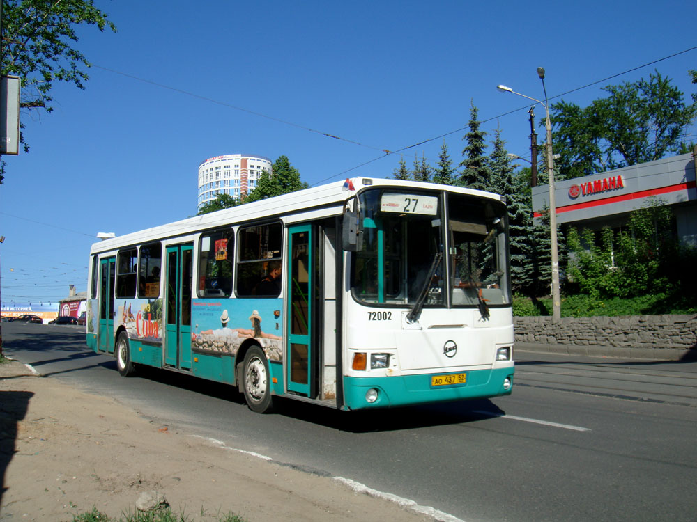 Нижегородская область, ЛиАЗ-5256.25 № 72002