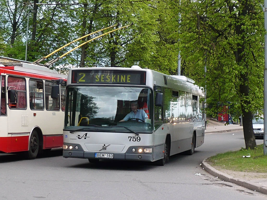 Литва, Volvo 7700 № 759