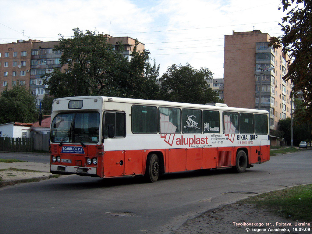 Полтавская область, Scania CR112 (Полтава-Автомаш) № 155-66 СК