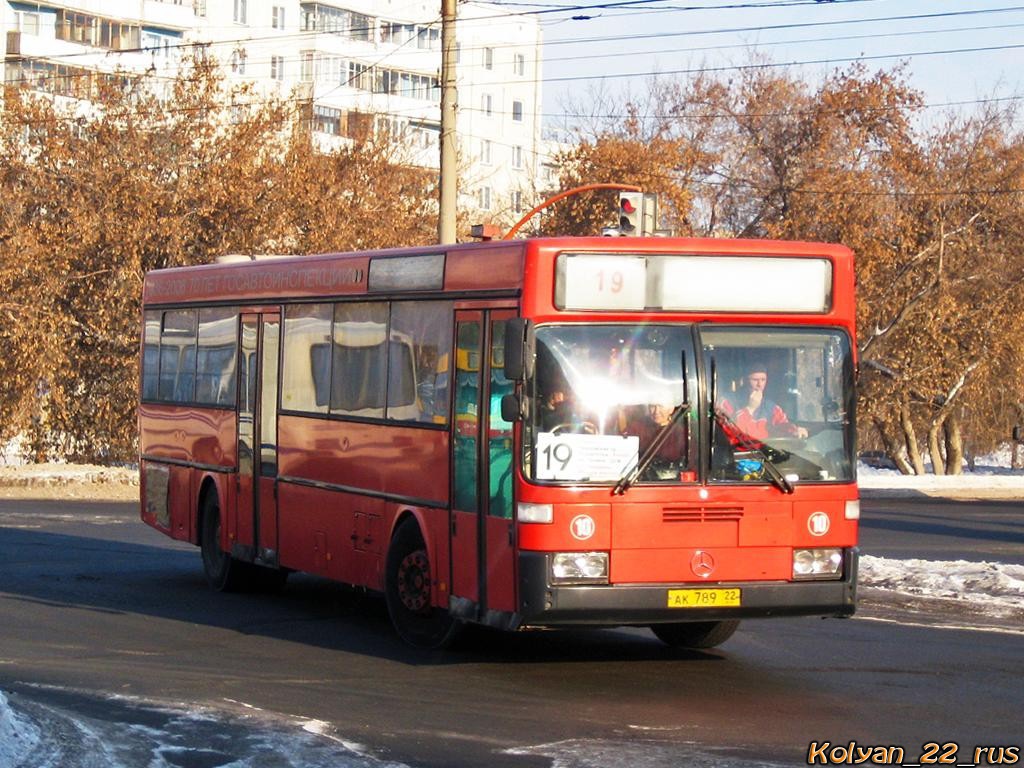 Алтайский край, Mercedes-Benz O405 № АК 789 22