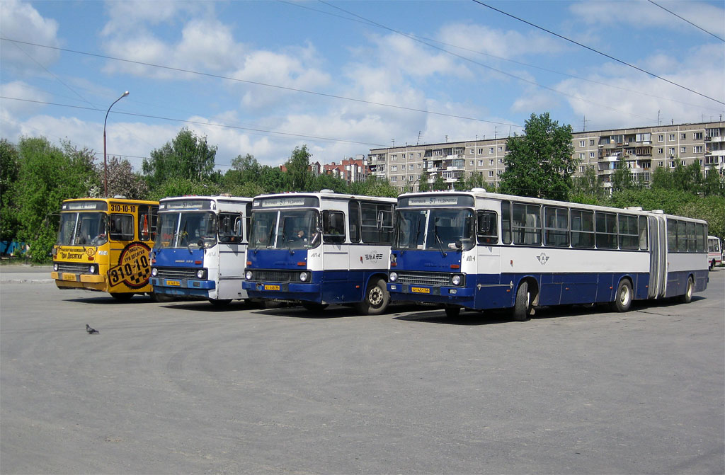 Sverdlovsk region, Ikarus 283.10 # 1340; Sverdlovsk region — Bus stations, finish stations and stops