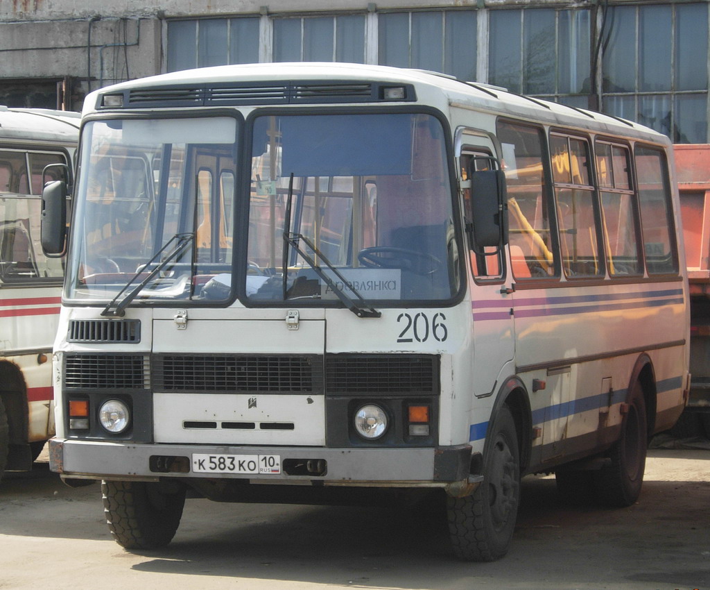 Карелия, ПАЗ-32054-07 № К 583 КО 10