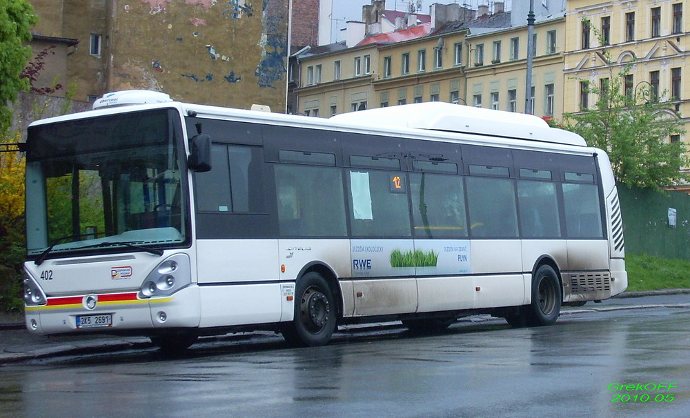 Чехия, Irisbus Citelis 12M CNG № 402