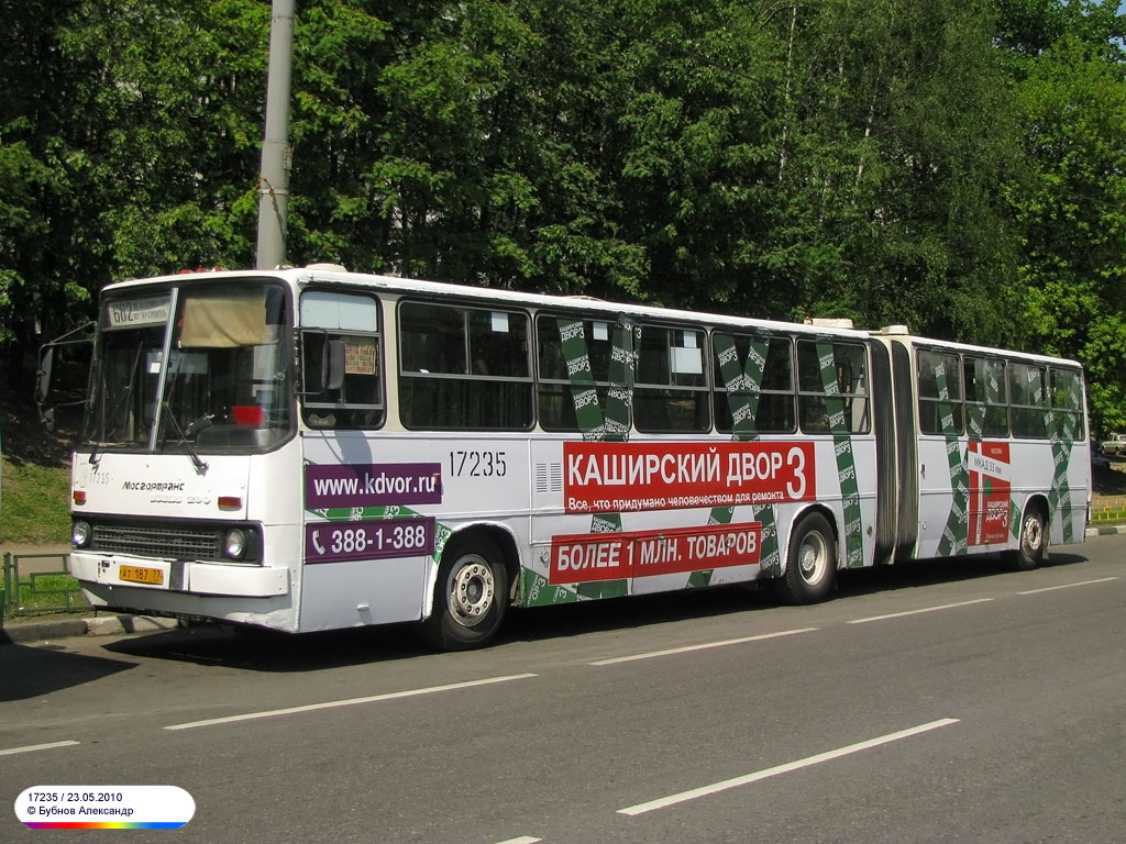 Moskva, Ikarus 280.33M č. 17235