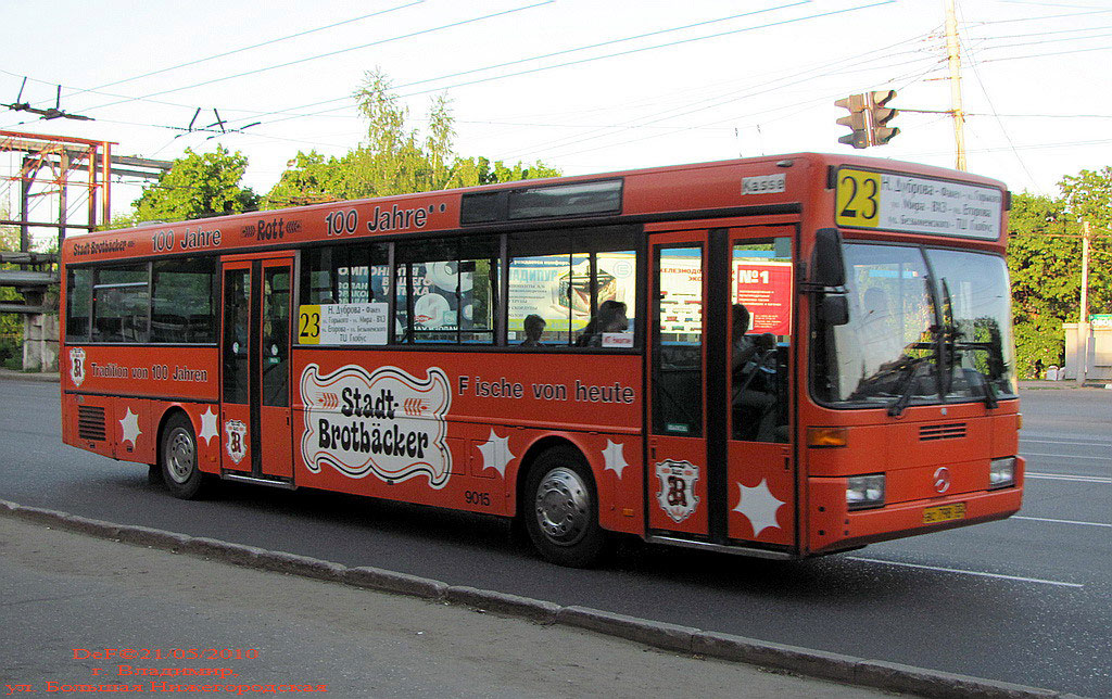 Vlagyimiri terület, Mercedes-Benz O405 sz.: ВС 798 33