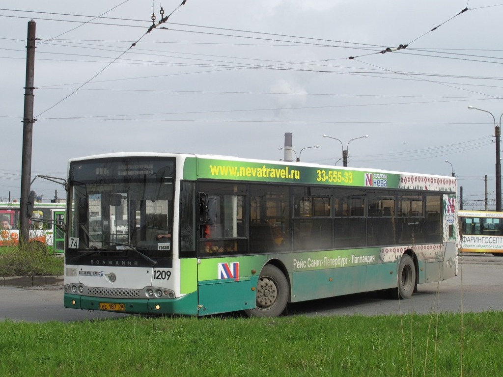 Санкт-Петербург, Волжанин-5270-20-06 "СитиРитм-12" № 1209