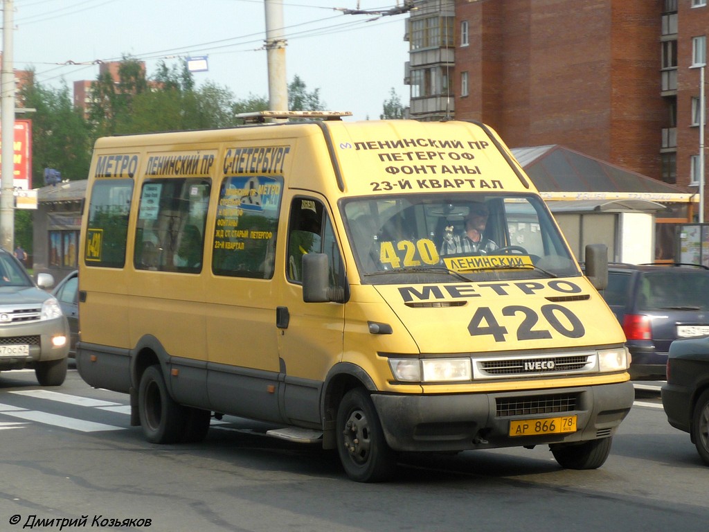 Санкт-Петербург, Росвэн-3261 (IVECO Daily 50C11) № АР 866 78