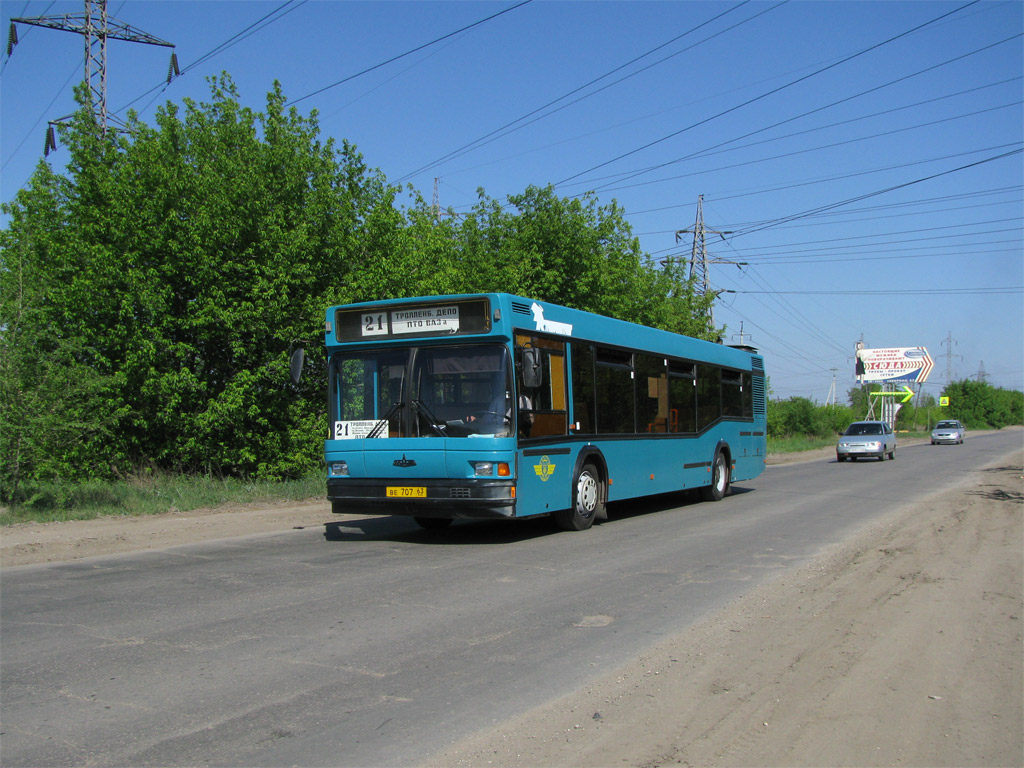 Самарская область, МАЗ-103.075 № ВЕ 707 63