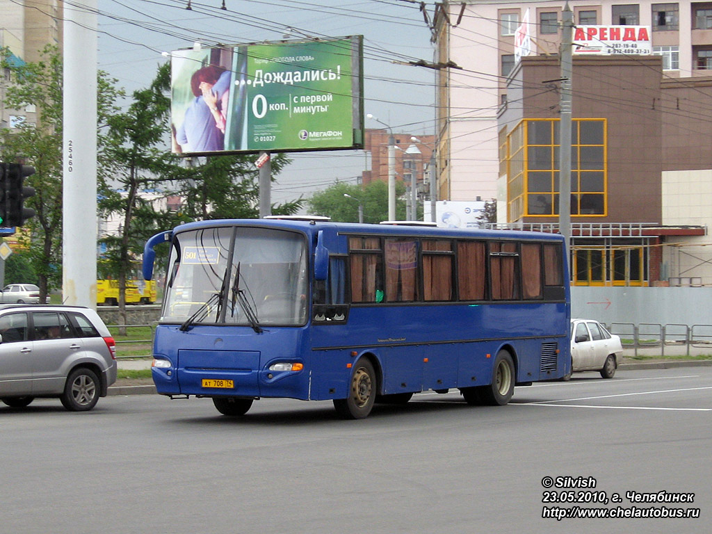 Челябинская область, КАвЗ-4238-00 № АТ 708 74