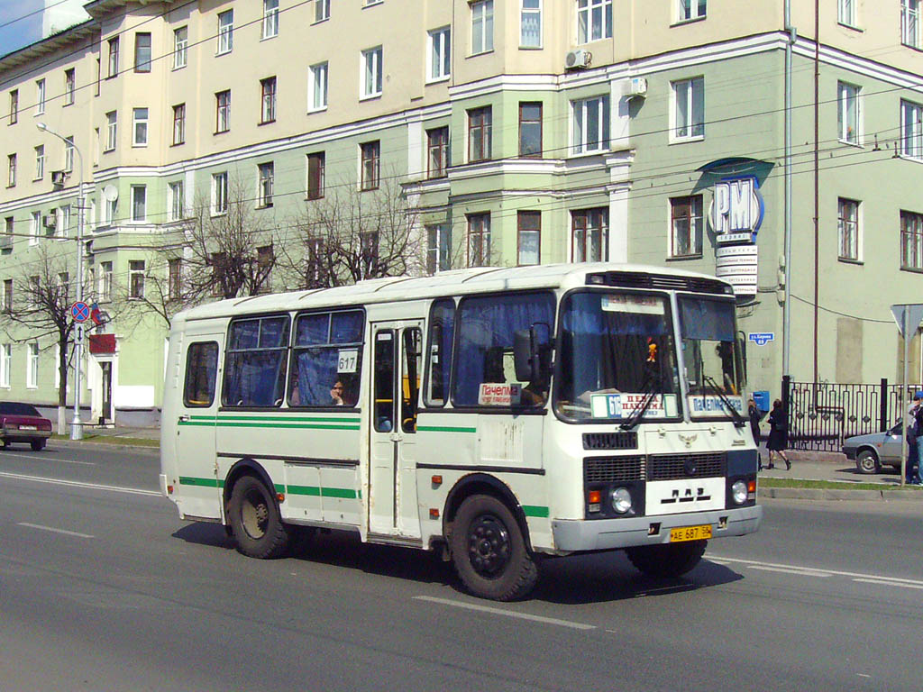 Пензенская область, ПАЗ-32053-07 № АЕ 687 58