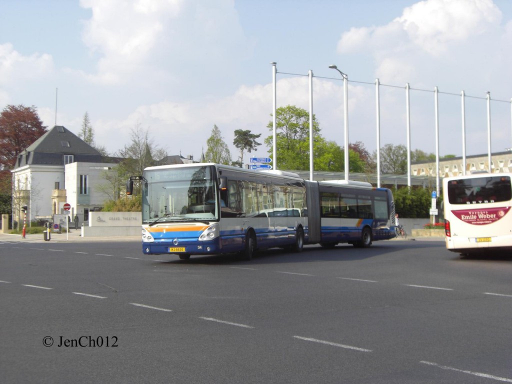 Люксембург, Irisbus Citelis 18M № 34