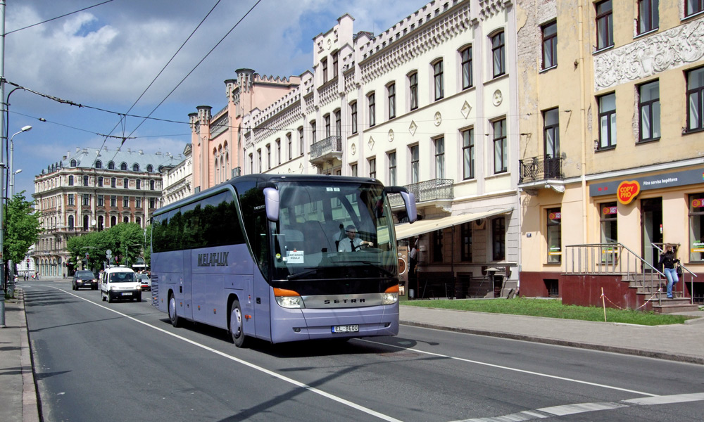 Латвия, Setra S415HD № EL-8600