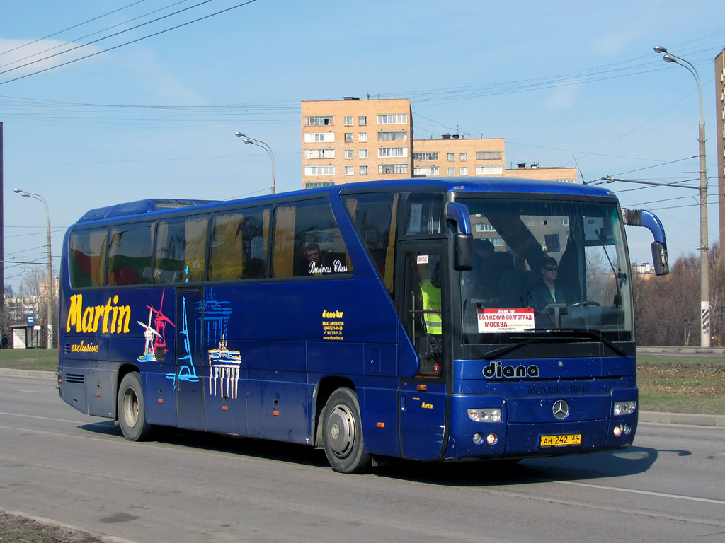 Волгоградская область, Mercedes-Benz O350-15RHD Tourismo № АН 242 34