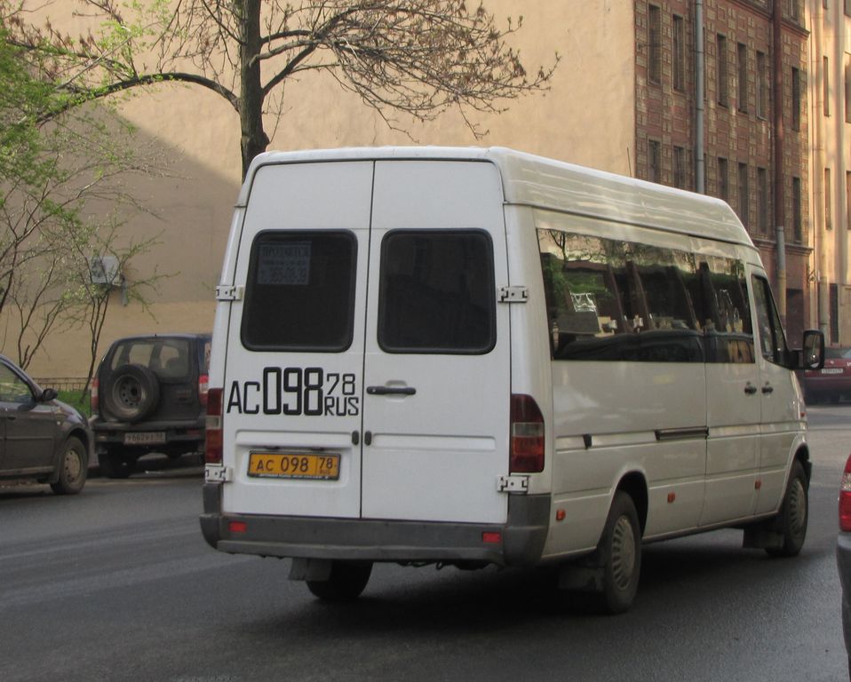 Санкт-Петербург, Mercedes-Benz Sprinter № АС 098 78