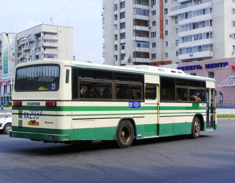 Хабаровский край, Daewoo BS106 Royal City (Busan) № КА 293 27