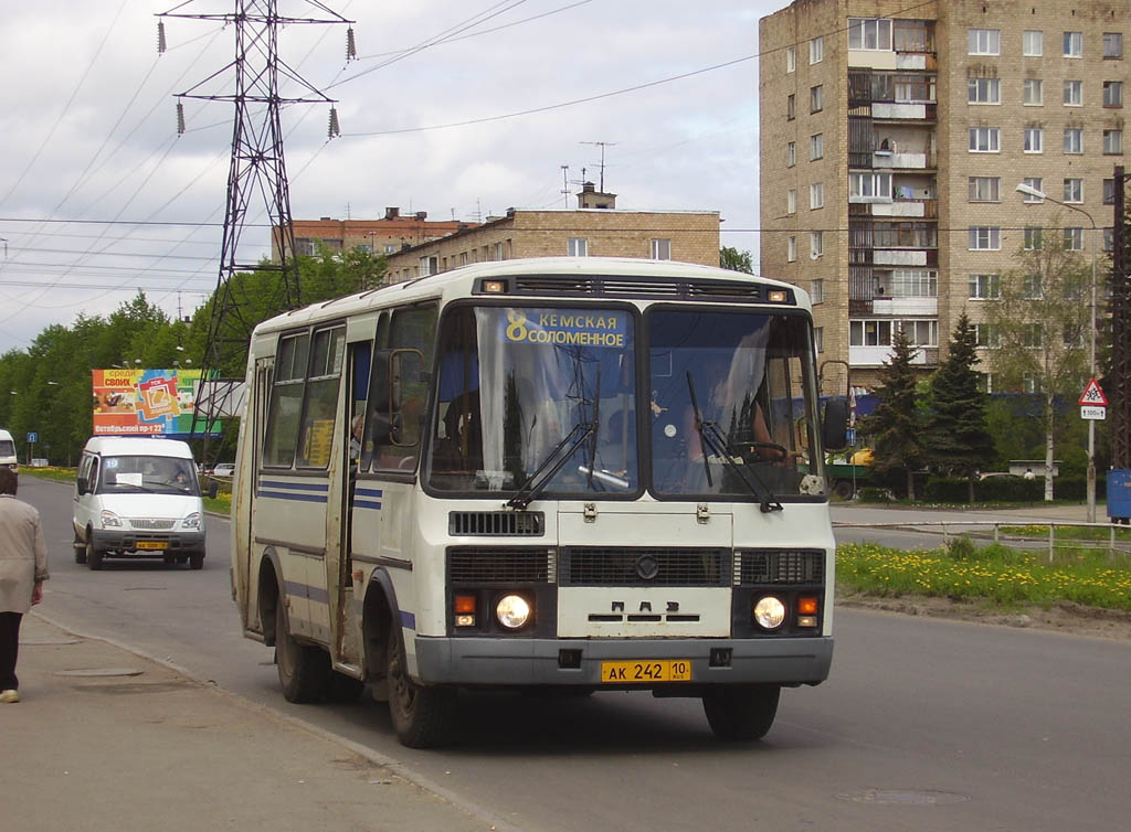 Карелия, ПАЗ-32054 № АК 242 10