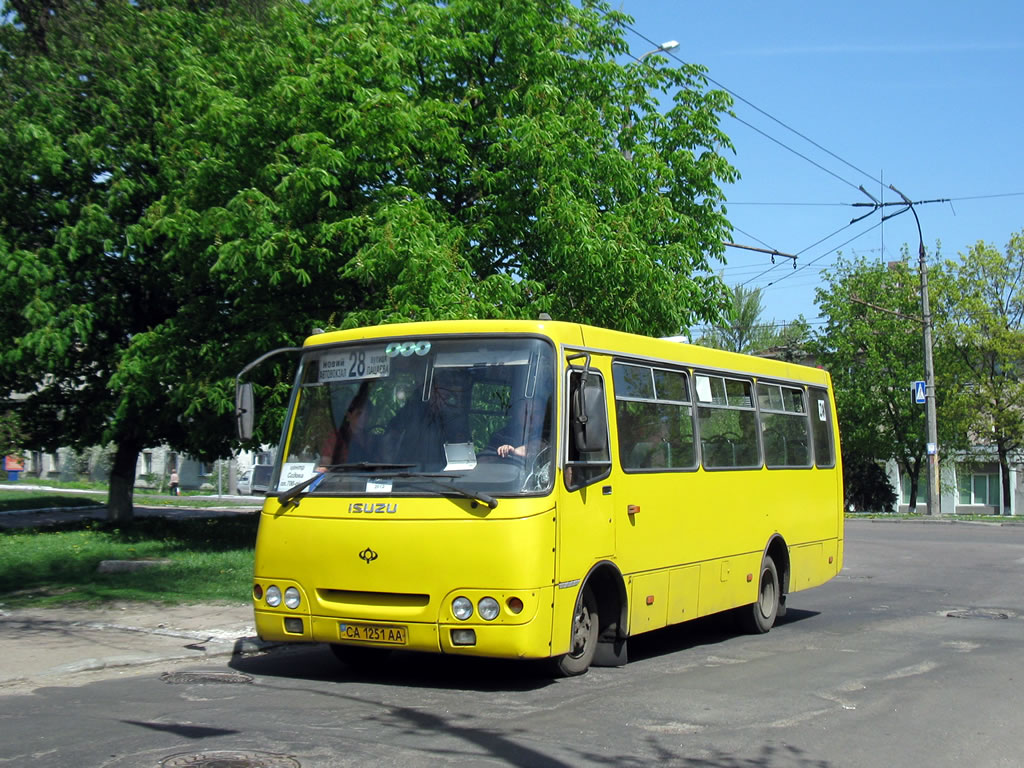 Черкасская область, Богдан А09202 (ЛуАЗ) № CA 1251 AA