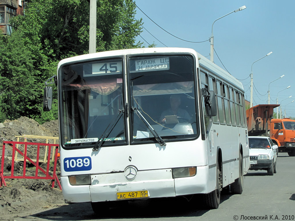 Омская область, Mercedes-Benz O345 № 1089