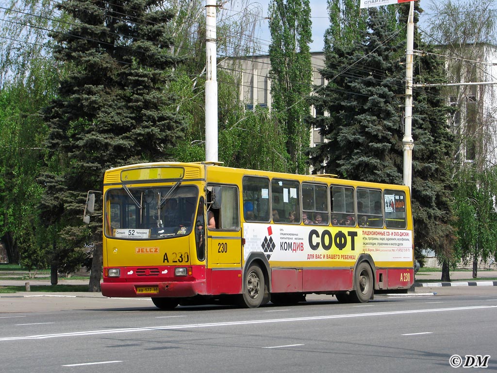 Тамбовская область, Jelcz M11 № АВ 177 68