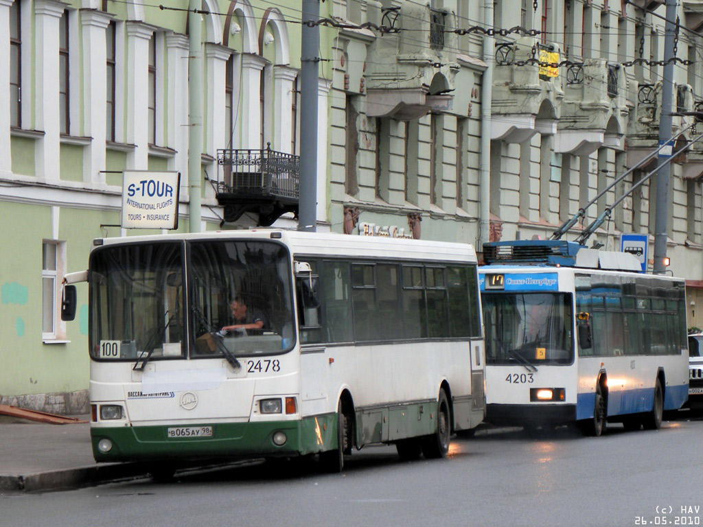 Санкт-Петербург, ЛиАЗ-5256.25 № 2478