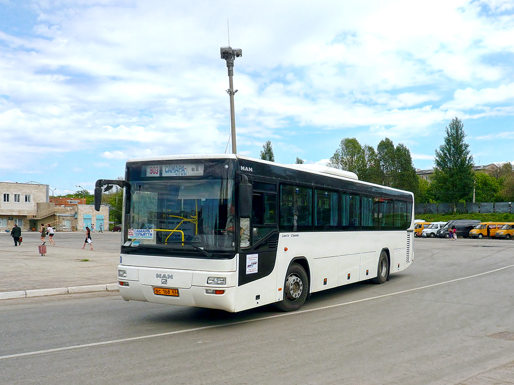 Самарская область, MAN A72 Lion's Classic SÜ283 № ВС 168 63