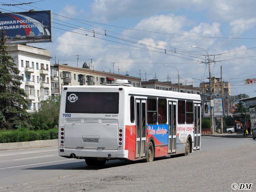 Волгоградская область, ЛиАЗ-5293.00 № 7032