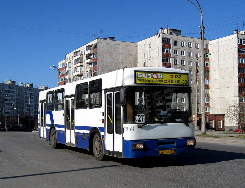 Мурманская область, Jelcz M11 № 2958
