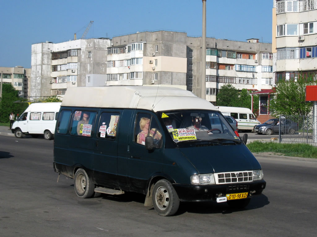 Херсонская область, ГАЗ-3221 (Y7D) № 010-98 ХО