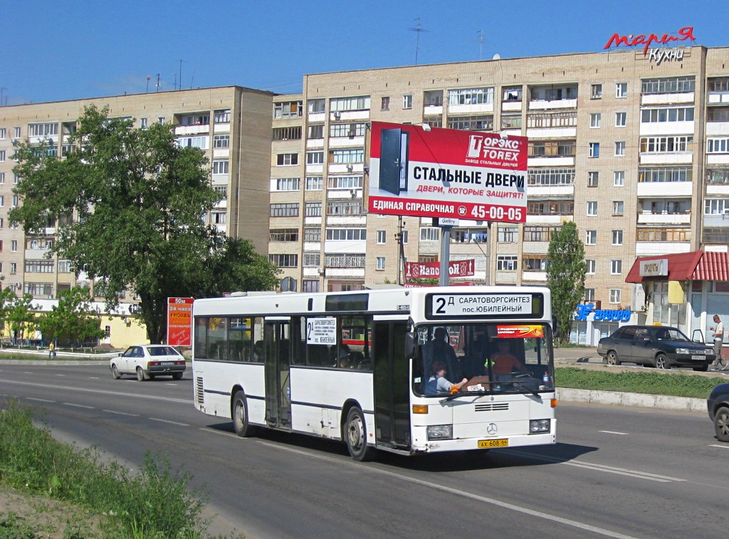 Саратовская область, Mercedes-Benz O405N № АХ 608 64