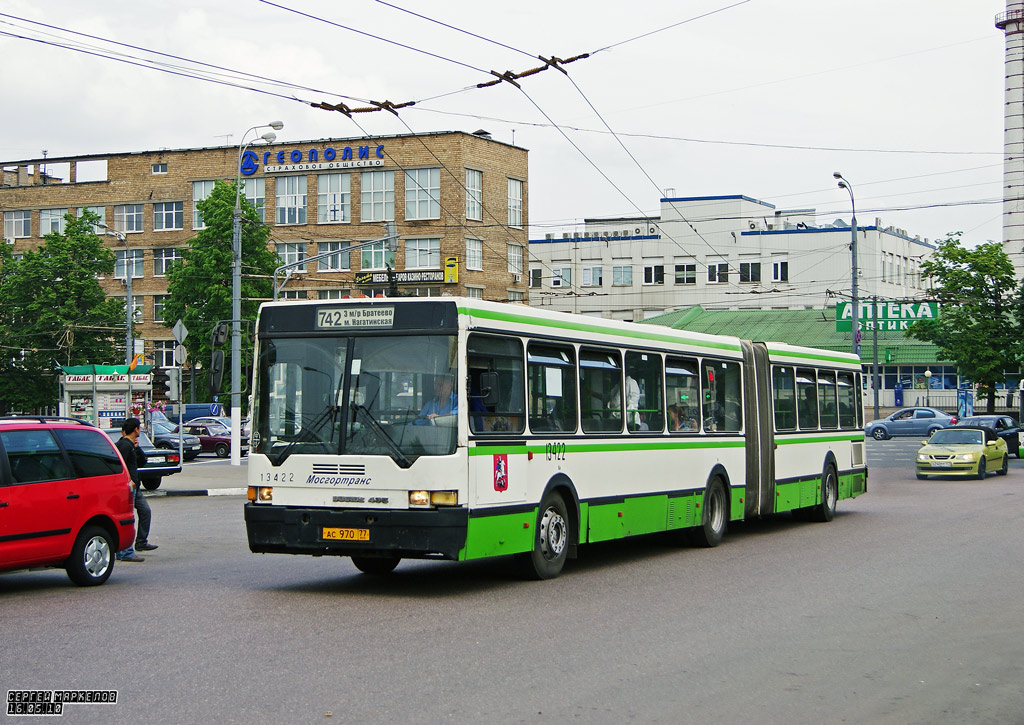 Moscow, Ikarus 435.17 # 13422