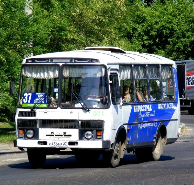 Хабаровский край, ПАЗ-32054 № 521