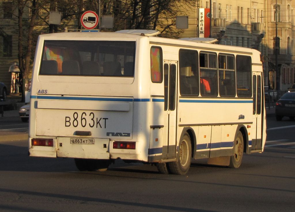 Санкт-Петербург, ПАЗ-4230-01 (2-2) № В 863 КТ 98