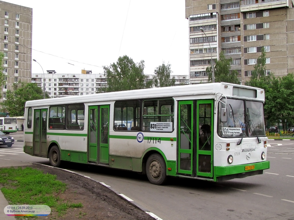 Москва, ЛиАЗ-5256.25 № 17114