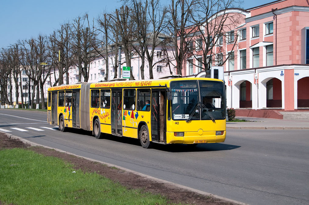 Наўгародская вобласць, Mercedes-Benz O345G № 443