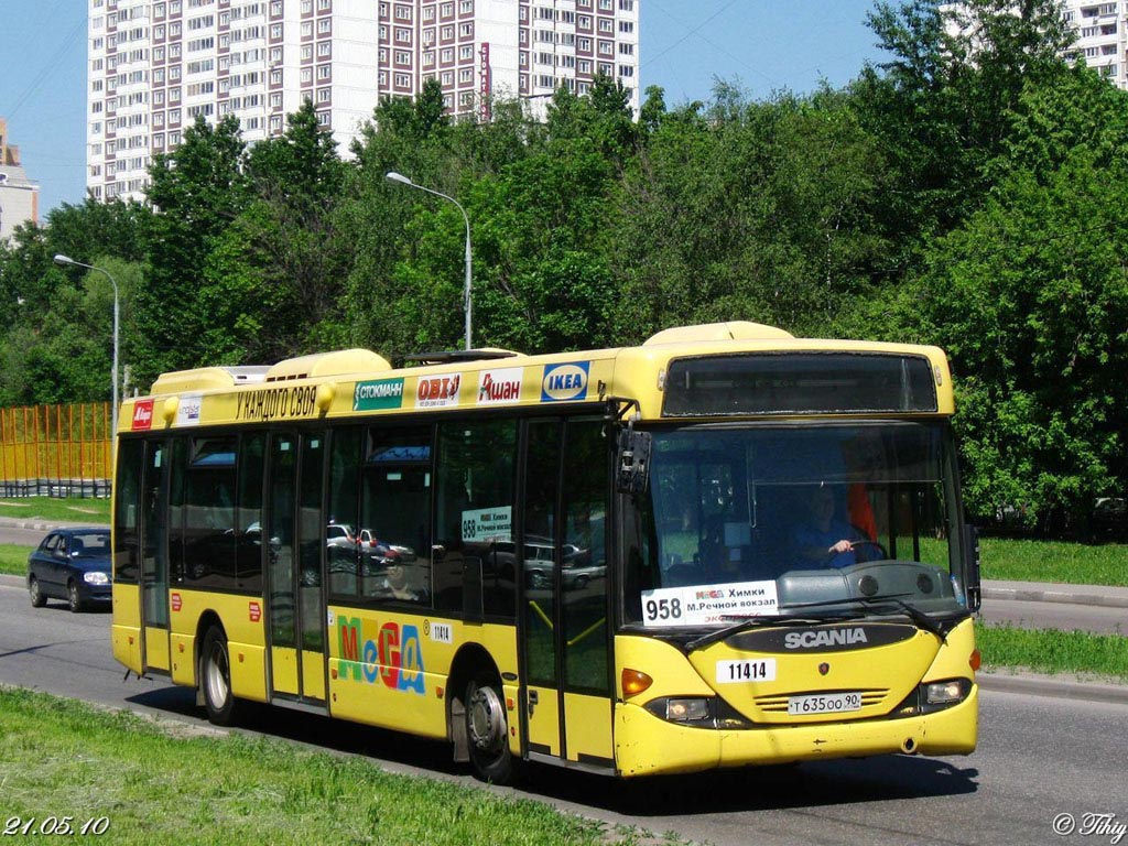 Москва, Scania OmniLink I (Скания-Питер) № 11414