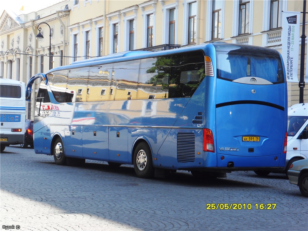 Санкт-Петербург, Yutong ZK6129H № АУ 591 78