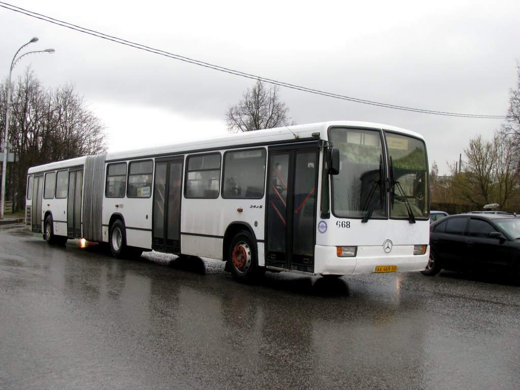 Псковская область, Mercedes-Benz O345G № 668