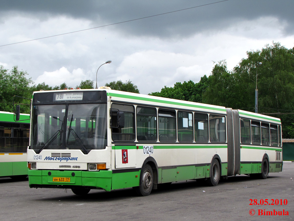 Москва, Ikarus 435.17 № 01240