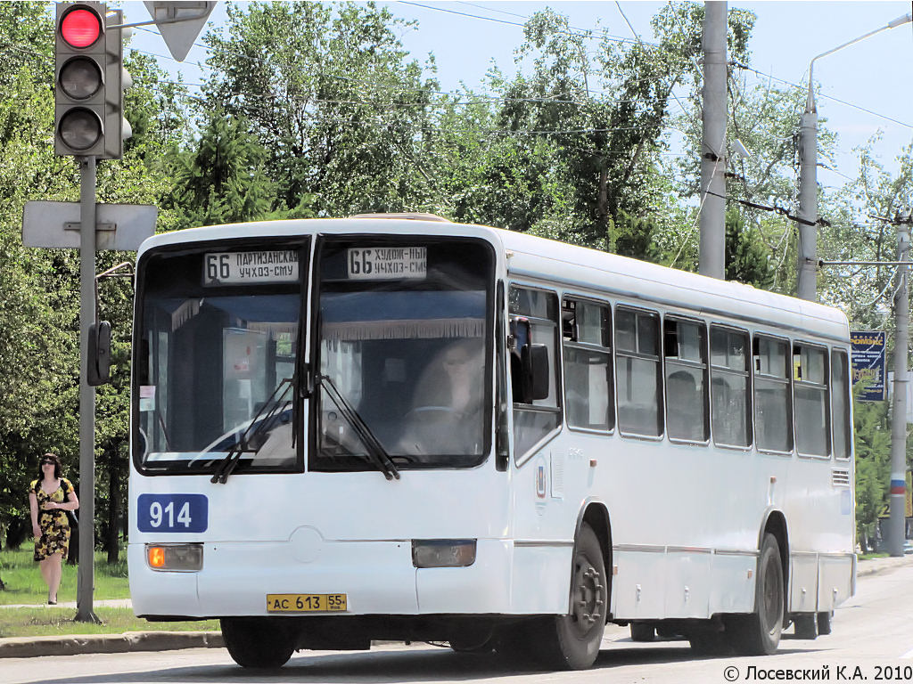 Омская область, Mercedes-Benz O345 № 914