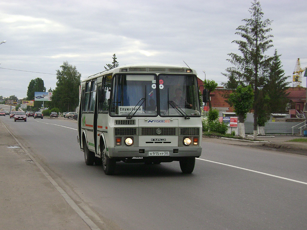 Пензенская область, ПАЗ-32054-07 № К 915 УР 58