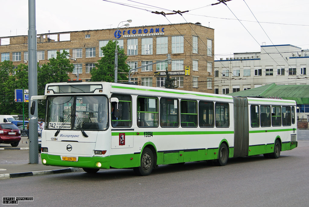 Москва, ЛиАЗ-6212.01 № 13594