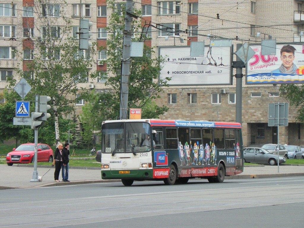 Санкт-Петербург, ЛиАЗ-5256.25 № 2160