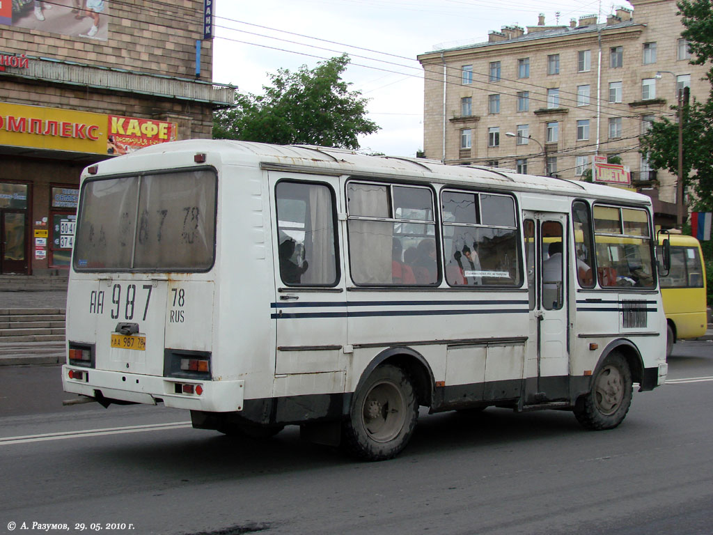 Санкт-Петербург, ПАЗ-3205  (все) № АА 987 78