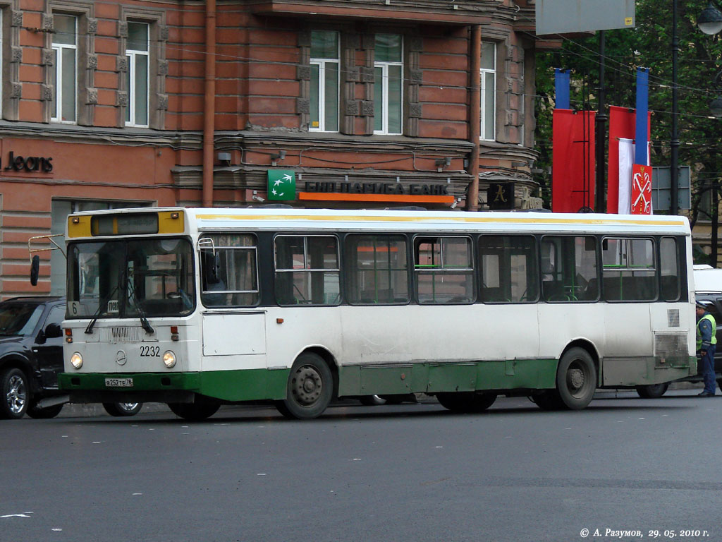 Санкт-Петербург, ЛиАЗ-5256.25 № 2232