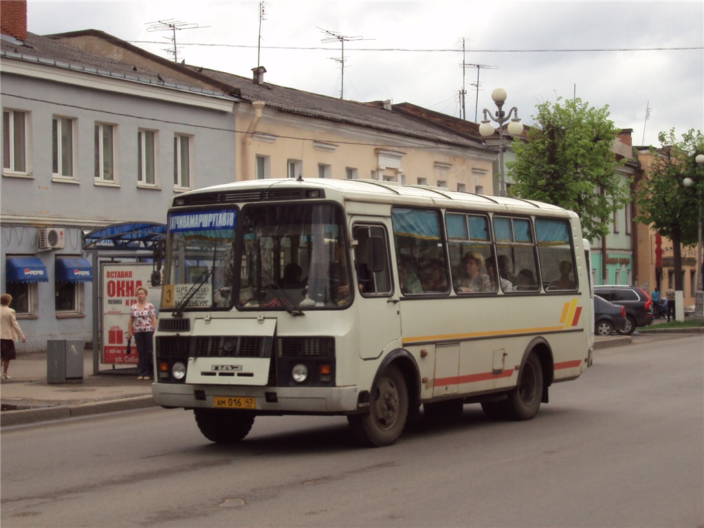 Ленинградская область, ПАЗ-32053 № АМ 016 47