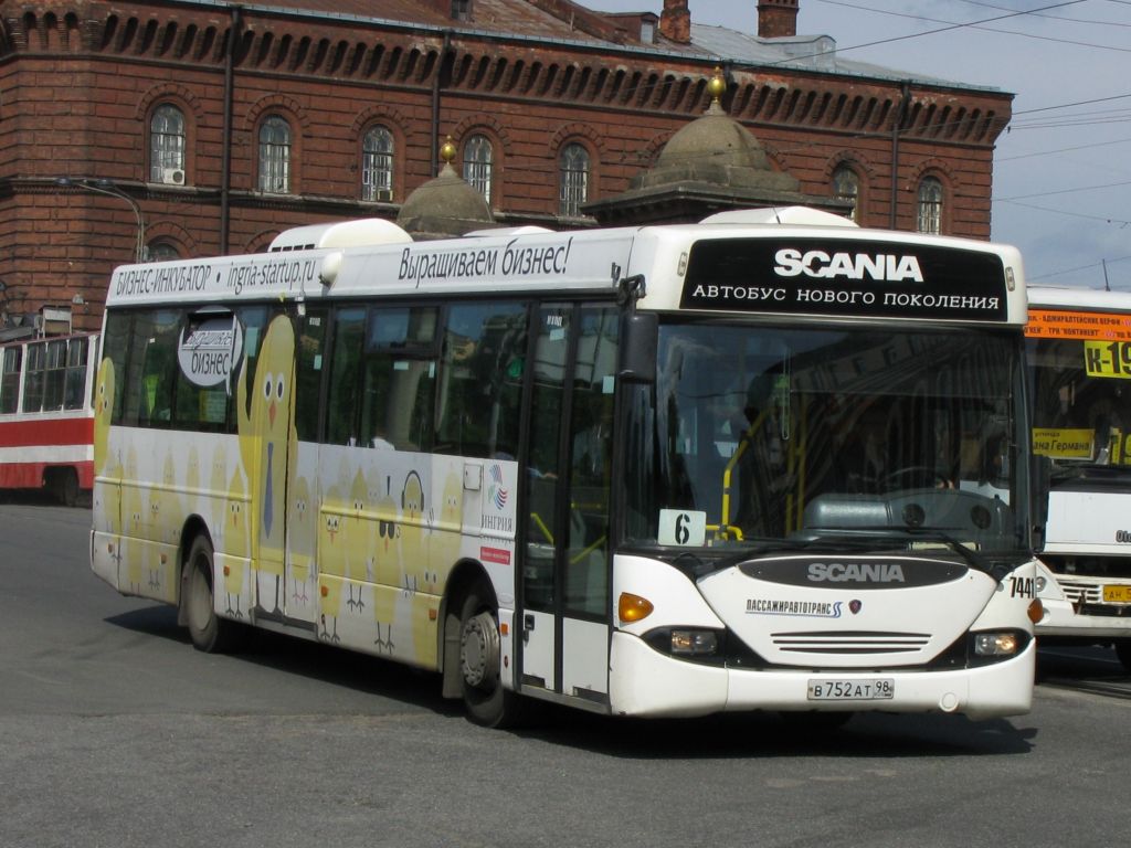 Saint Petersburg, Scania OmniLink I (Scania-St.Petersburg) # 7441